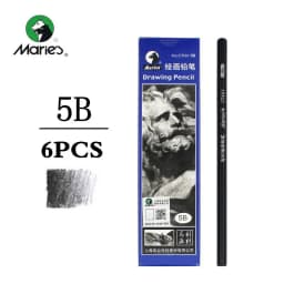 Maries Professional Sketch Pencil Drawing HB 2H B 2B 3B 4B 5B 6B 7B 8B 10B 12B 14B Soft Medium Hard Charcoal Art Stationery