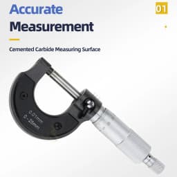 External Micrometer Set Outside Micrometer Micro Meter Mechanical Micrometers Measuring Tools Micrometric Gauges For Measurement