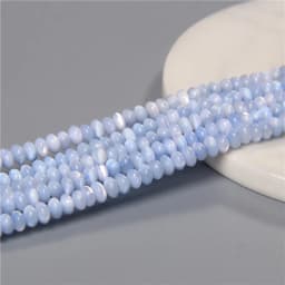 3*5mm Natural Shell Round Wheel Spacer Loose Beads Charm Pendant For Diy Earrings Bracelet Jewelry Art Crafts Making Supplies