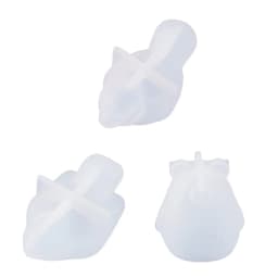 DIY Desktop Decorations Crafts Making Tool Crystal Epoxy Resin Mold 3D Animal Birds Bear Ornament Pendant Silicone Mould