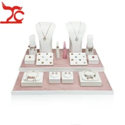 Jewelry Display Stand Set Shooting Stall Props Necklace Bracelet Display Table Paint Jewelry Display Table