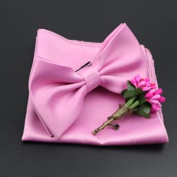 Mens Wedding Bow Tie Brooch Set Romantic Solid Color Silk Polyester Jacquard Woven Bowtie Lapel Pin Hanky Men Gifts Accessories