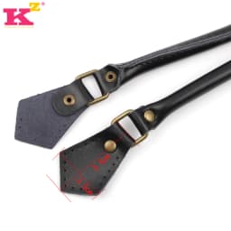 Handle Bag Straps Genuine Leather 40cm/50cm/60cm Handle Belt Shoulder Bag Handles Replacement for Handbags Strap DIY Accessories