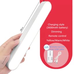 Desk Lamp USB LED Light Computer Desk Rechargeable Lamp Magnetic Office Study Reading Stand Light For Bedroom