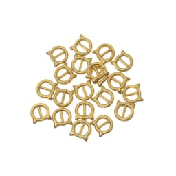 20/40Pcs Adjustment Buckle Mini Metal Doll Tri-glide Belt Buckles Clips DIY Handmade Button Doll Clothes Bags Shoes Accessories
