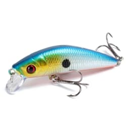 1PCS Laser Hard Crankbait Slow Sinking Fishing Lures 7cm 8.2g Pesca Japan Artificial Plastic Bait Wobbler Pike Fishing Tackle