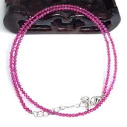 Natural Crystal quartz agate tourmaline Stone 2-3mm Cutting beads Mini necklaces Bracelet are suitable for men and women gifts