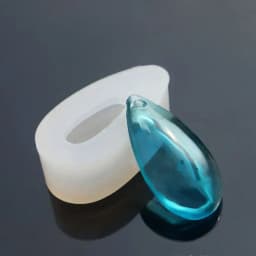 6Pcs 3 Shapes Teardrop Earrings Pendant Mold Epoxy Resin Jewelry Making Tools