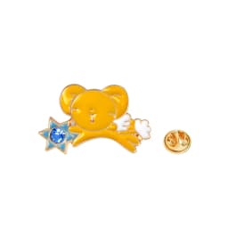 6pcs/set Cute Pink Card Captor Sakura Kero Sword Kinomoto Star Wand Key Enamel Pin Lapel Pin Badge Japanese Anime Collection