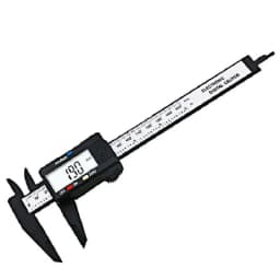 150mm 100mm Electronic Digital Caliper Carbon Fiber Dial Vernier Caliper Gauge Micrometer Measuring Tool Digital Ruler