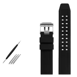 Rubber Watch Strap 22mm 23mm Watch Band Waterproof Sport for Luminox Watchbands Silica Gel Bracelet for Men Belt Black Fashion