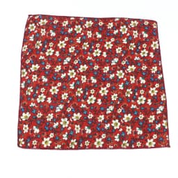 New Floral Pocket Square Gift Set Handkerchief 100% Cotton Hankie Printing Women&Men Casual Party Gift Tuxedo Bow Tie Accessory