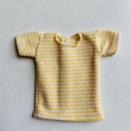 1pcs Blyth Doll Clothes, Pure Cotton Stripe T-Shirt for Azone OB24 Pullip Blyth 1/6 Doll Clothes Accessories for Dolls