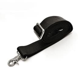 Genuine Leather Bag Strap Lichee Pattern Detachable Handle Replacement Mens Women Shoulder Silver Buckle Bags Accessories Belts
