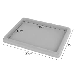 Flocked Bead Board Plate For DIY Bracelet Necklace Beading Jewelry Making Organizer Tray Design Craft Measuring Tool Accessories