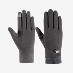 Man Winter Keep Warm Touch Screen Plus Velvet Thicken Fashion Simple Cold Protection Outdoor Cycling Drive Mittens Gloves