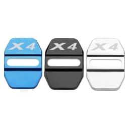 4pcs Car Door Lock Covers Protective Case for BMW X1 F48 X3 G01 X4 G02 X5 F15 X6 F16 G05 G06 F49 Accessories 2018 2019 2020 2021