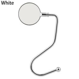 1Pcs Portable Crystal Bag Purse Hook Handbag Hanger Table Hook Durable Metal Desk Hanger Hooks Bag Organizer Accessories