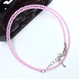 Natural Crystal quartz agate tourmaline Stone 2-3mm Cutting beads Mini necklaces Bracelet are suitable for men and women gifts