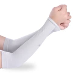 Summer thin section driving UV protection cycling half finger long sunscreen gloves sleeve sunshade outdoor sports arm set G190