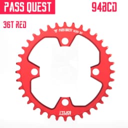 PASS QUEST 94BCD MTB mountain bike chain wheel bicycle narrow wide chainring sprocket 32T 34T 36T 38T 40T crankset tooth plate