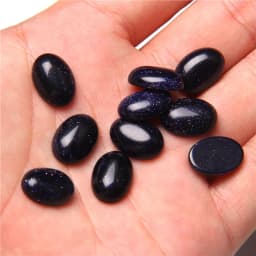 10pcs/lot Natural Stone Cabochon 8-25MM Tiger Eye Agat Oval Cameo Fit DIY Ring Earring Bracelet Necklace Making Jewelry Finding