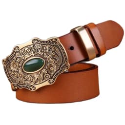 2020 new designer belt men high quality belts for men leaf flower 3.8 cm wide strap girdle full grain 100% genuine leather cow
