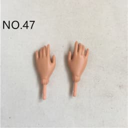 New Original Replacement Doll Hands Monstering High Doll Toy Parts Black Gray Yellow Blue Fishman Doll Hands DIY Toy Accessories