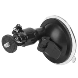 Universal Camera Car Mount Windshield Suction Cup Mount with Ball Head for Hero 12 11 for DJI Action 5Pro 4 for insta360 GO2 X4
