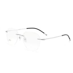 Ultralight Titanium Alloy Rimless Men Glasses Frame Square Eyeglasses Myopia Prescription Frames For Women Optical Eye Glass