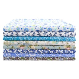 Booksew 30*30cm 8 PCS Pack Cotton Fabric Flower Printed Sewing Cloth Quilting Fabrics For DIY Handicrafts Accessories Patchwork
