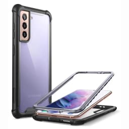 For Samsung Galaxy S21 Case 6.2inch (2021 Release) I-BLASON Ares Full-Body Rugged Bumper Cover WITHOUT Built-in Screen Protector