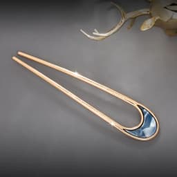 Trendy Metal U Shape Hair Stick Ponytail Holder Hair Accessories For Women Silver Gold Color Simple Shell Korean Forks Hairpin