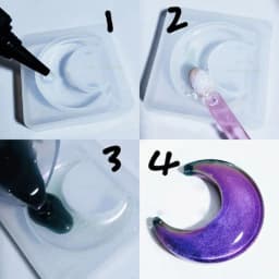 Mirror Chameleons Pigment Pearlescent Epoxy Resin Glitter Magic Discolored Powder Resin Colorant Jewelry Making Tools