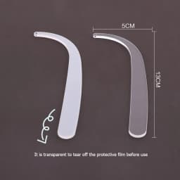 Web Celebrity Acrylic Earring Try On Stick Forecast Shop Special Tool Ear Stud Jewelry Trial Display Holder Rack for Live Stream