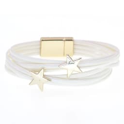 WELLMORE Leather Bracelets for Women Simple Star Multilayer Wide Wrap Bracelet 6 Size 18 Colors Female Jewelry Wholesales