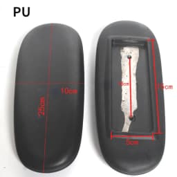 Office Chair Armrests Adjustable Computer Office Swivel Chair Armrest Footrest Set Plastic Armrests Pad Office Chair Accessories