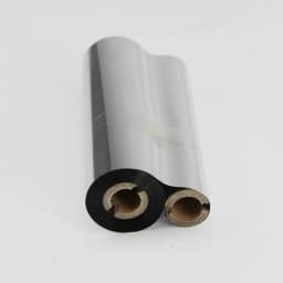 2 Rolls Small Roll Color Wax Resin Ribbon 110mm Width for Thermal Transfer Printer Sticker Matte Silver PET PP Gold Label