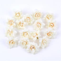10/20/30Pcs Artificial Flowers Silk Rose Head For Home Decor Wedding Wall Decorations DIY Christmas Garland Scrapbooking Craft
