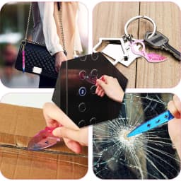 Self Defense Keychain Mold DIY Epoxy Silicone Resin Mold Pendant Keychain Self-defense Toy Craft For Resin Small Knife