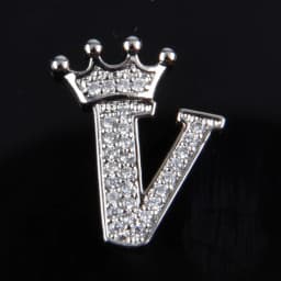 1Pcs Crown Alphabet A-Z Letters Metal 3D Shoe Charms Garden Shoes Accessories Decoration Fit Kids Girls Women Gift