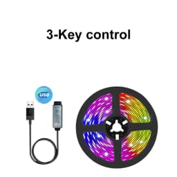 LED Strip 5V USB Flexible TV Backlight Lamp 5050 RGB Tape Diode Phone Bluetooth APP Background Lights For Room Luces Led