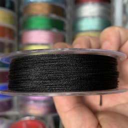 1mm colorful Nylon Line Thread Chinese Knot Macrame Cord Bracelet Braided String DIY Tassels Beading 10m/roll