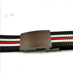 3.8cm outdoor nylon belt, black alloy automatic buckle, all-match striped men's belt, sports breathable
