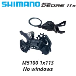 SHIMANO DEORE M5100 11Speed Derailleur SHADOW RD-M5100 SGS 1x11S SL-M5100-R RD-M5120 11 Speed Mountain Bike 11V MTB Bicycle Part