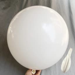 18 Inch Matte Latex Balloon Thickened Oversized Four-Corner Balloons Wedding Decoration Birthday Party Layout Big Round Balloons