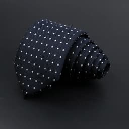 Fashion Stripe Neckties Classic Men's Solid Tie Polka Dots Wedding Business Tie Jacquard Woven Neck Ties Shirt Accessories Gift