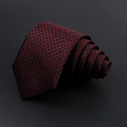 Fashion Stripe Neckties Classic Men's Solid Tie Polka Dots Wedding Business Tie Jacquard Woven Neck Ties Shirt Accessories Gift