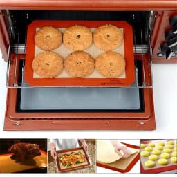 30/40/60cm Silicone Baking Mat Non-Stick Macaron Fondant Cookie Pad Oven Sheet Pastry Tools Rolling Dough Mat For Kitchen Cake