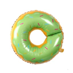 1 Piece Of Big Rainbow Smile White Cloud Donut Lce Cream Aluminum Mold Helium Balloon Children's Birthday Party Toy Decoration